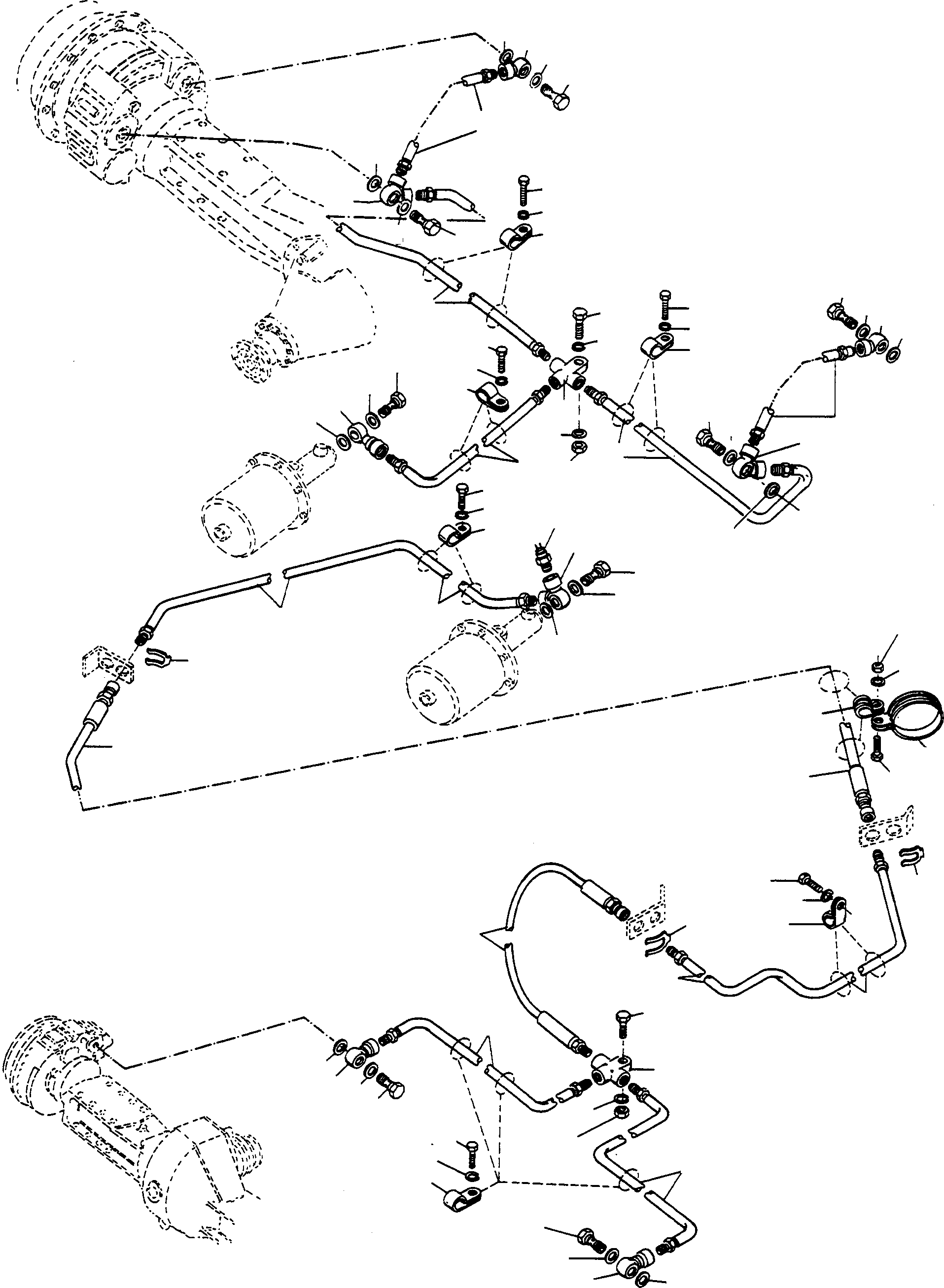 BRAKE LINE 4002452M91 KOMATSU