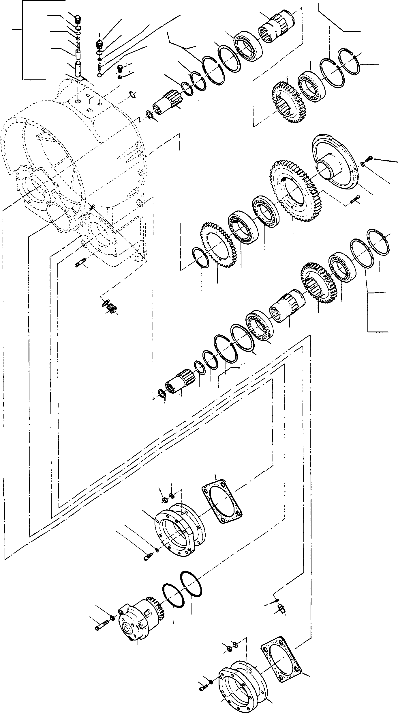 HOLLOW SHAFT 2948874M1 KOMATSU