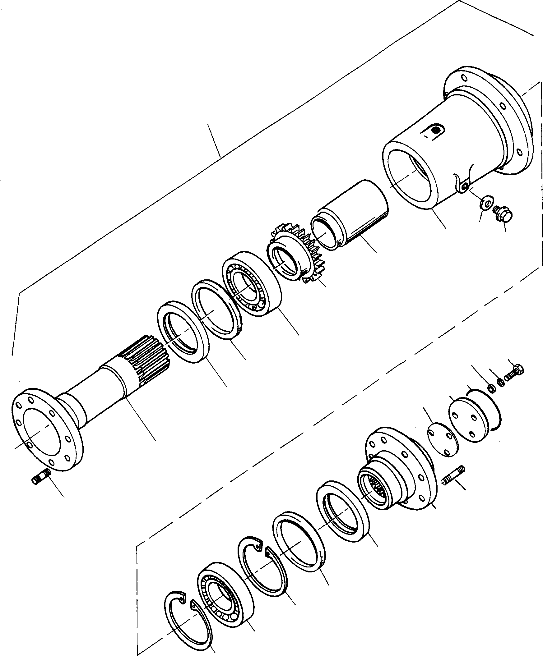 Шестерня 4003569M1 KOMATSU