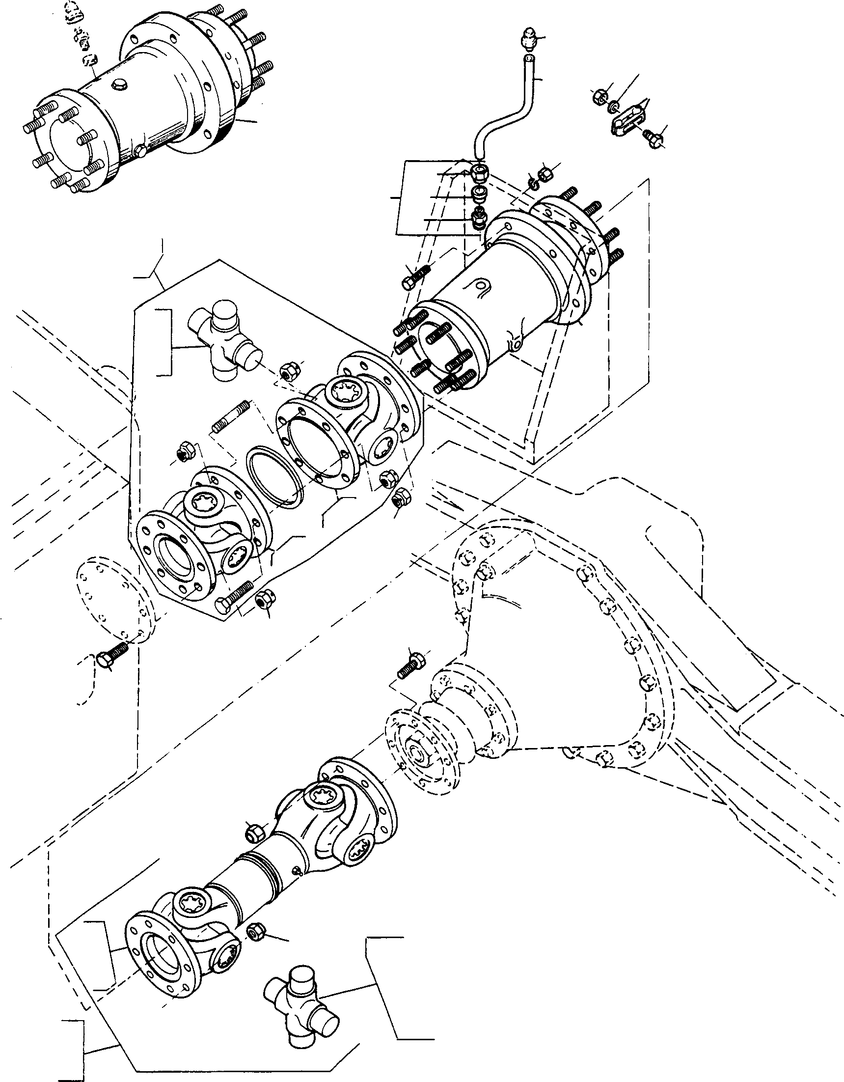 KNUCKLE JOINT 3236299M91 KOMATSU