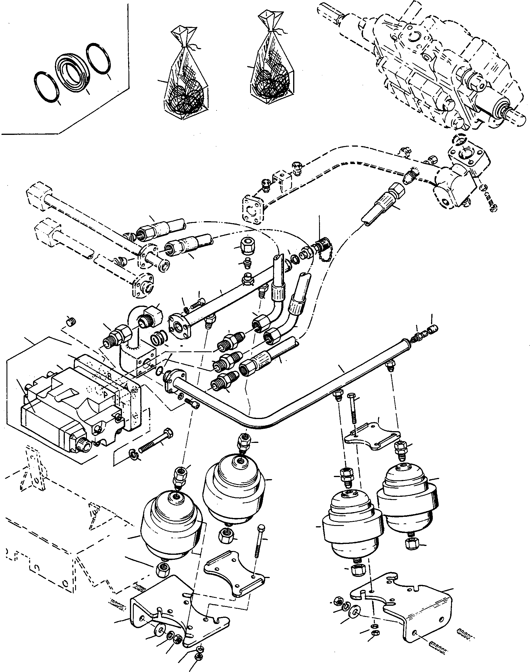 REMOTE CONTROL VALVE 3236331M91 KOMATSU