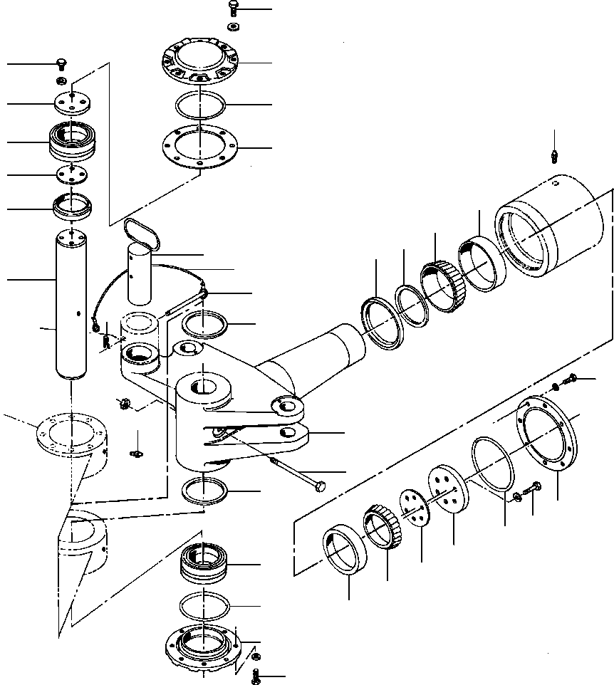 CUP, BEARING 288 204 KOMATSU