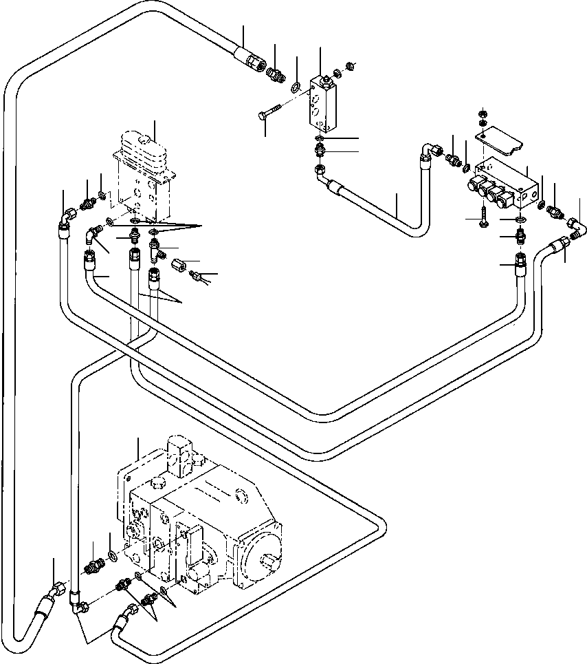 SWITCH, BACK-UP ALARM 1282 736 H2 KOMATSU