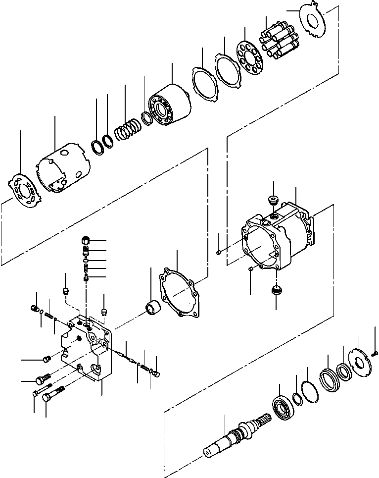 GASKET, END CAP 1430 511 H1 KOMATSU