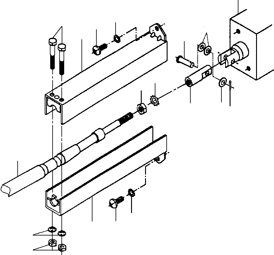 KIT, VALVE ADAPTOR 1284 601 H91 KOMATSU