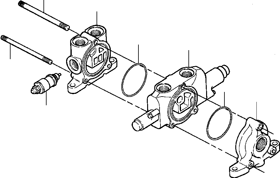 .SECTION ASSY, INLET 1280 855 H91 KOMATSU