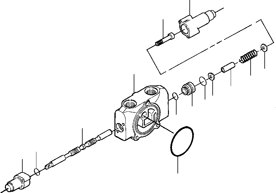 Болт 21 904 KOMATSU