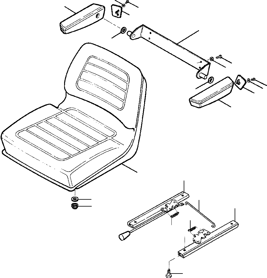 ARMREST - R.H 137 660 KOMATSU