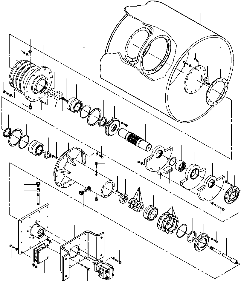 Ниппель 190 698 KOMATSU