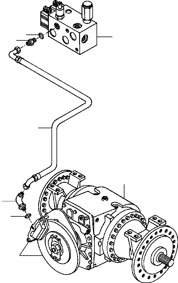 Шланг 1285 746 H1 KOMATSU