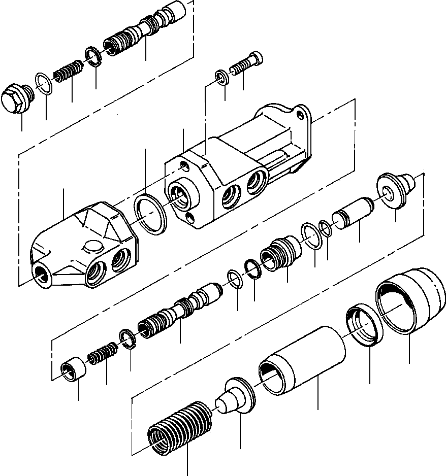 Тормозной клапан 1283 276 H91 KOMATSU