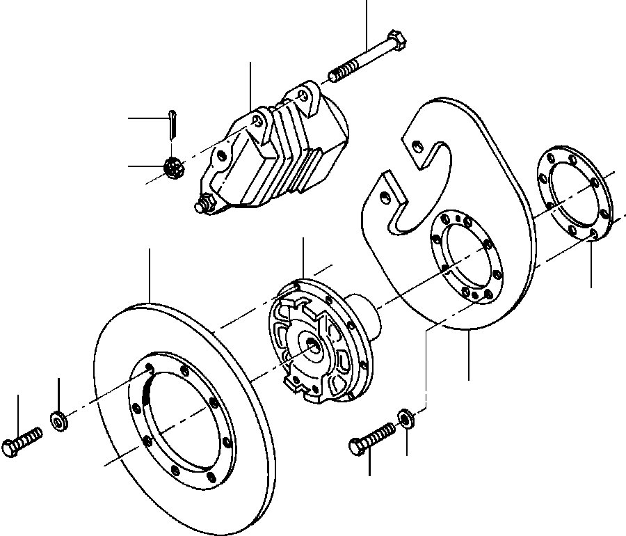 DISK, PARKING BRAKE 1281 013 H2 KOMATSU