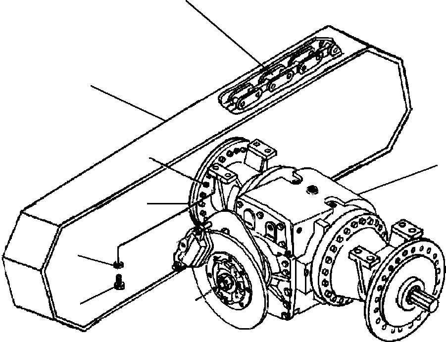 CHAIN - SINGLE STRAND 152 106 KOMATSU