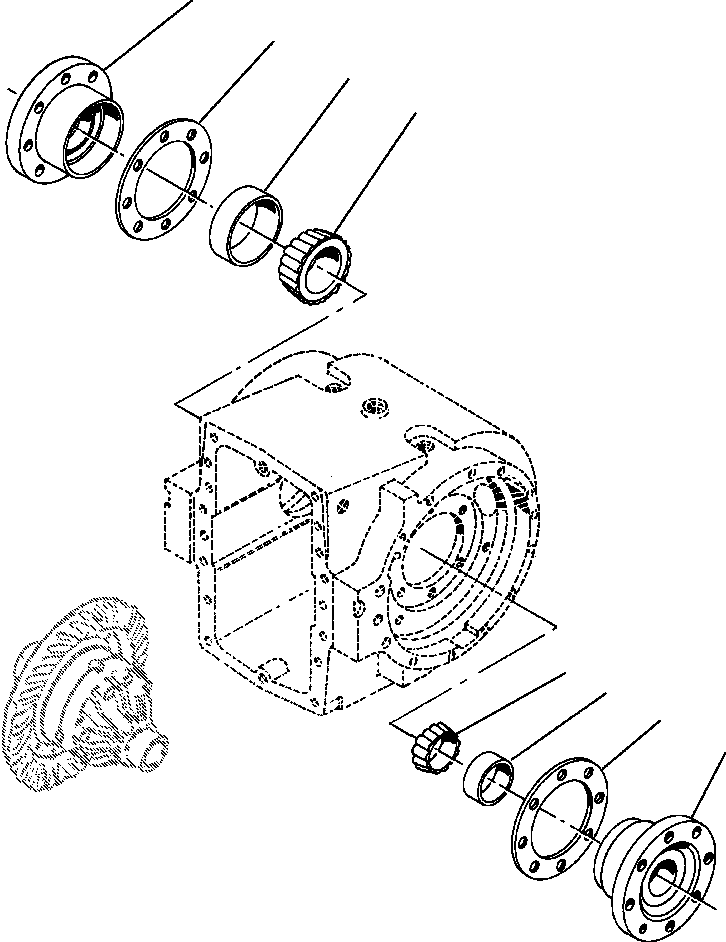 BEARING, CONE 131 475 R91 KOMATSU