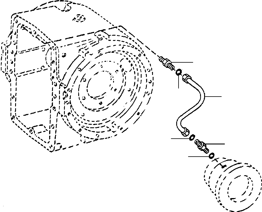 Уплотнительное кольцо круглого сечения 1432 918 H1 KOMATSU