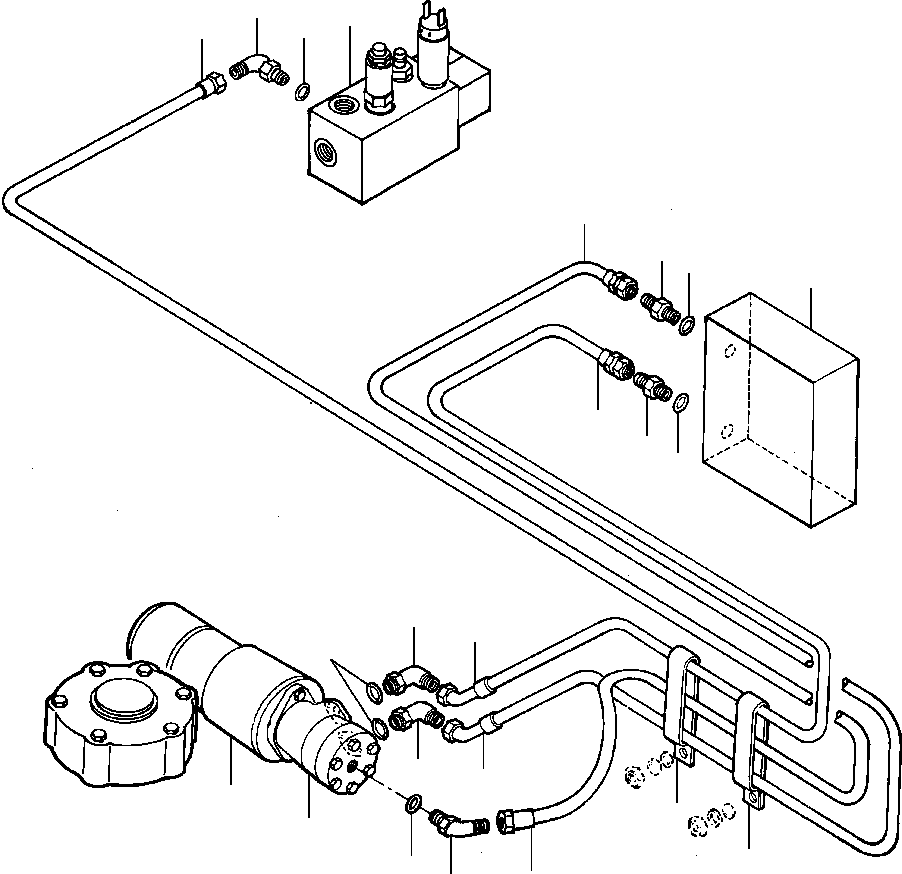 Шланг 1287 374 H1 KOMATSU
