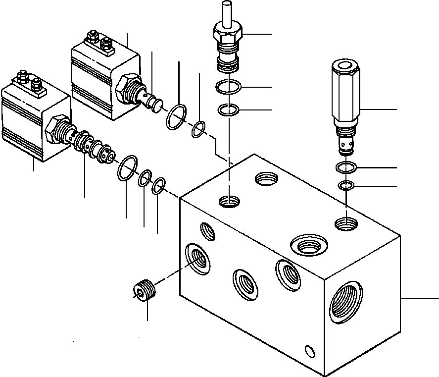 COIL ASSEMBLY 1287 549 H1 KOMATSU