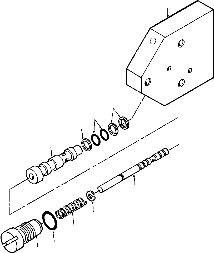 Комплект уплотнений 1269 034 H91 KOMATSU