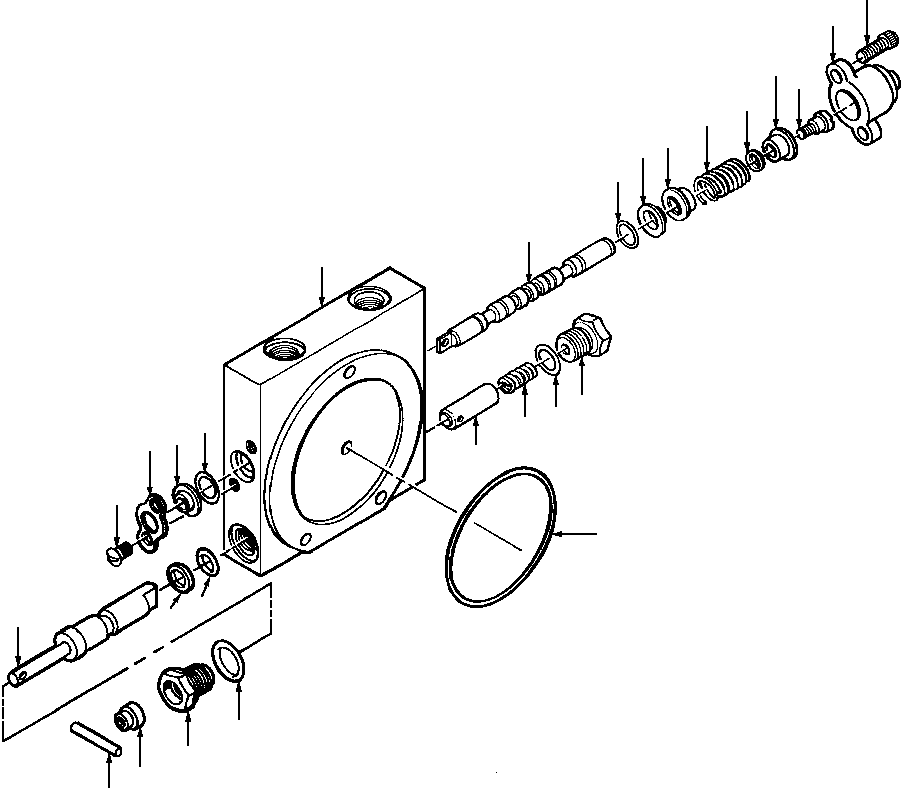 PLUG ASSEMBLY, ADJUSTABLE 1260 477 H91 KOMATSU