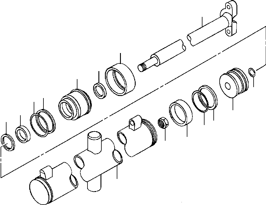 Уплотнительное кольцо круглого сечения 80 972 KOMATSU