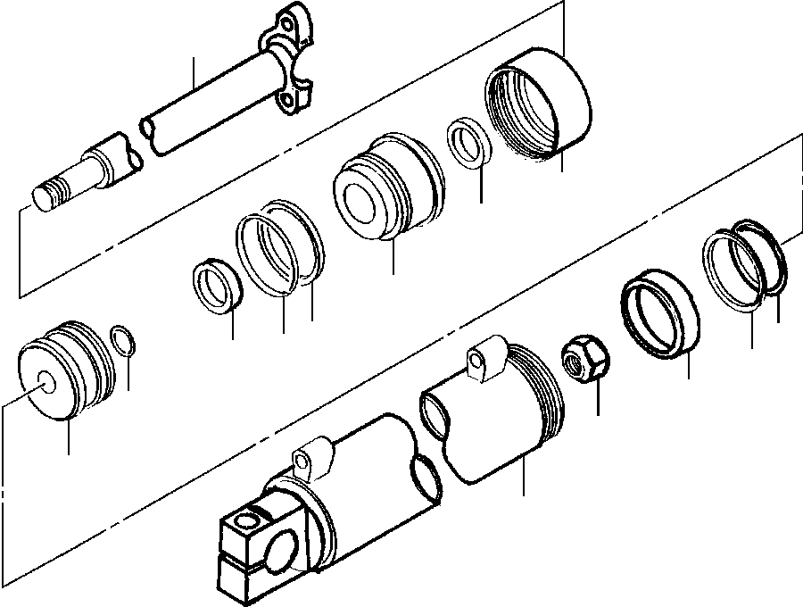 ROD WELDMENT 159 960 KOMATSU