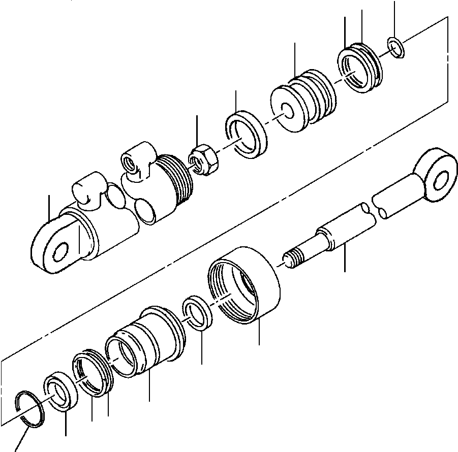 ROD WELDMENT 141 347 KOMATSU
