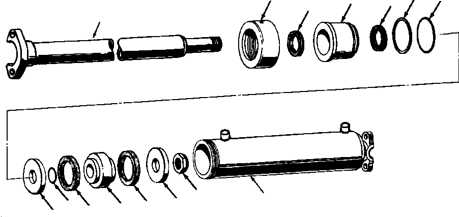 KIT, CYLINDER SEAL 1279 393 H91 KOMATSU