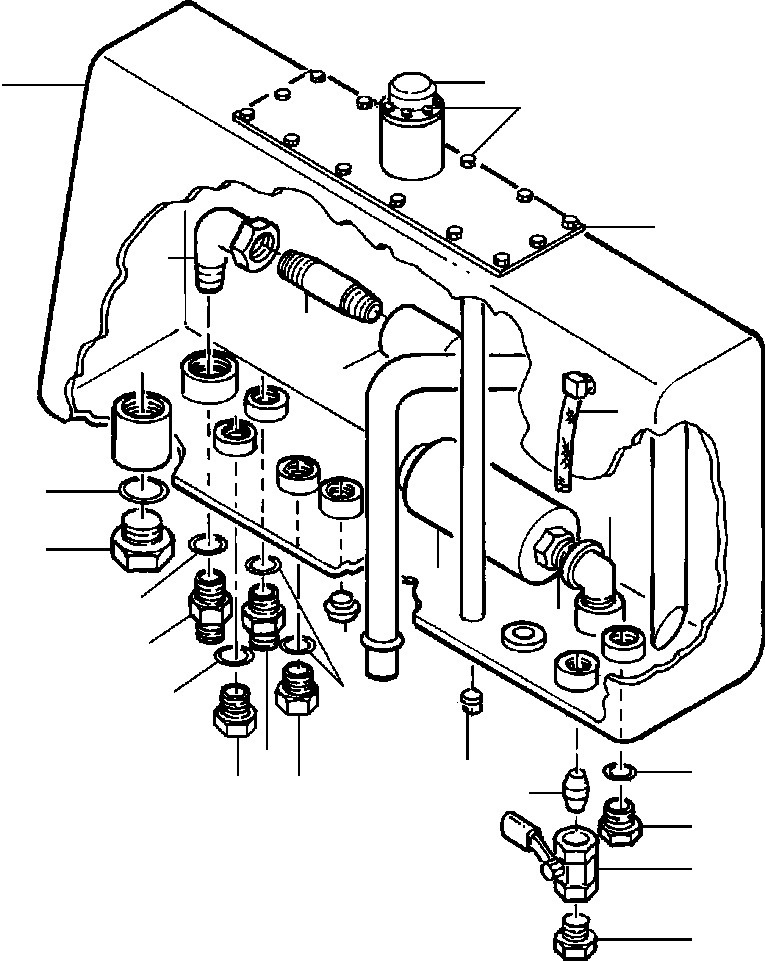NIPPLE, PIPE 83 047 KOMATSU