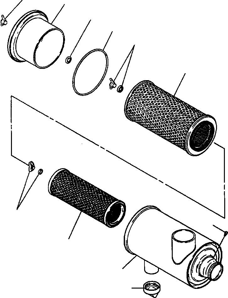 Гайка в сборе 903 790 KOMATSU
