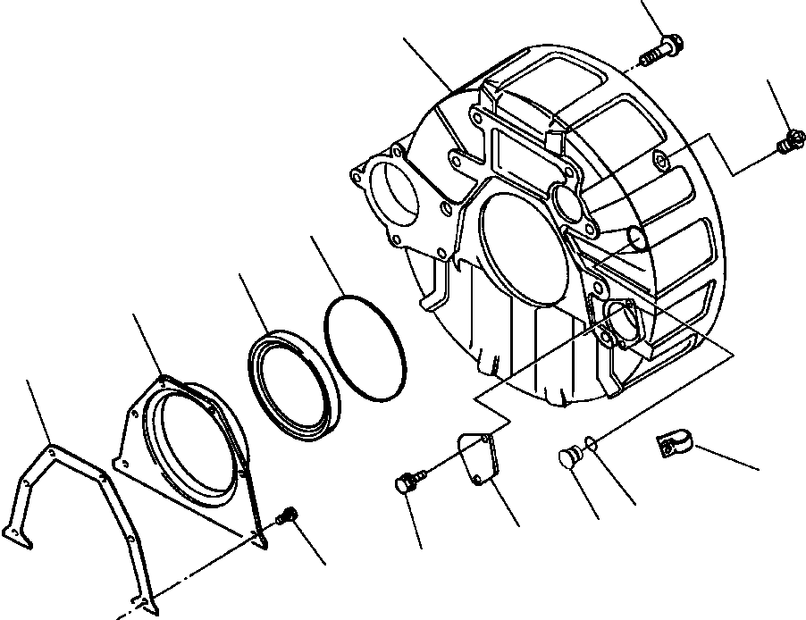 Болт 1240 953 H1 KOMATSU