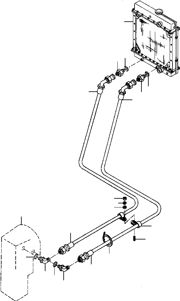 Шланг 1430 669 H1 KOMATSU