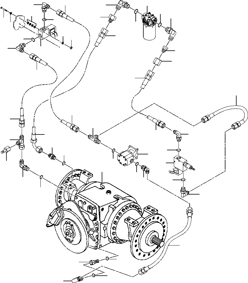 Сетчатый фильтр 1430 868 H2 KOMATSU
