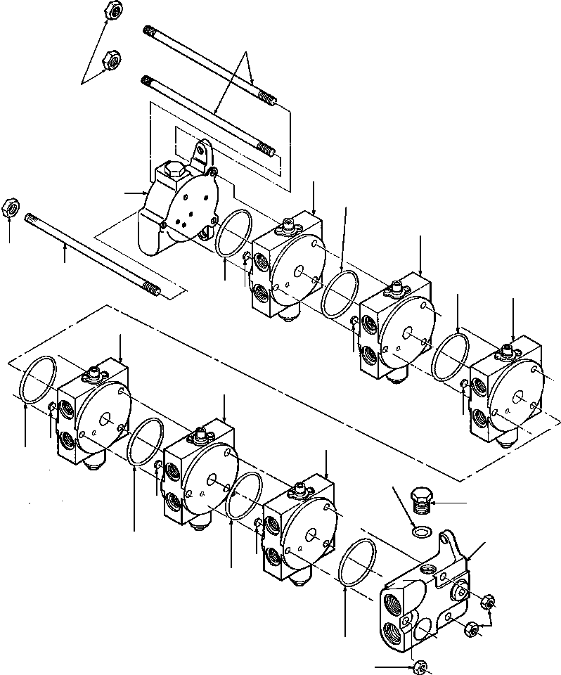 KIT, TIE ROD 1430 730 H91 KOMATSU