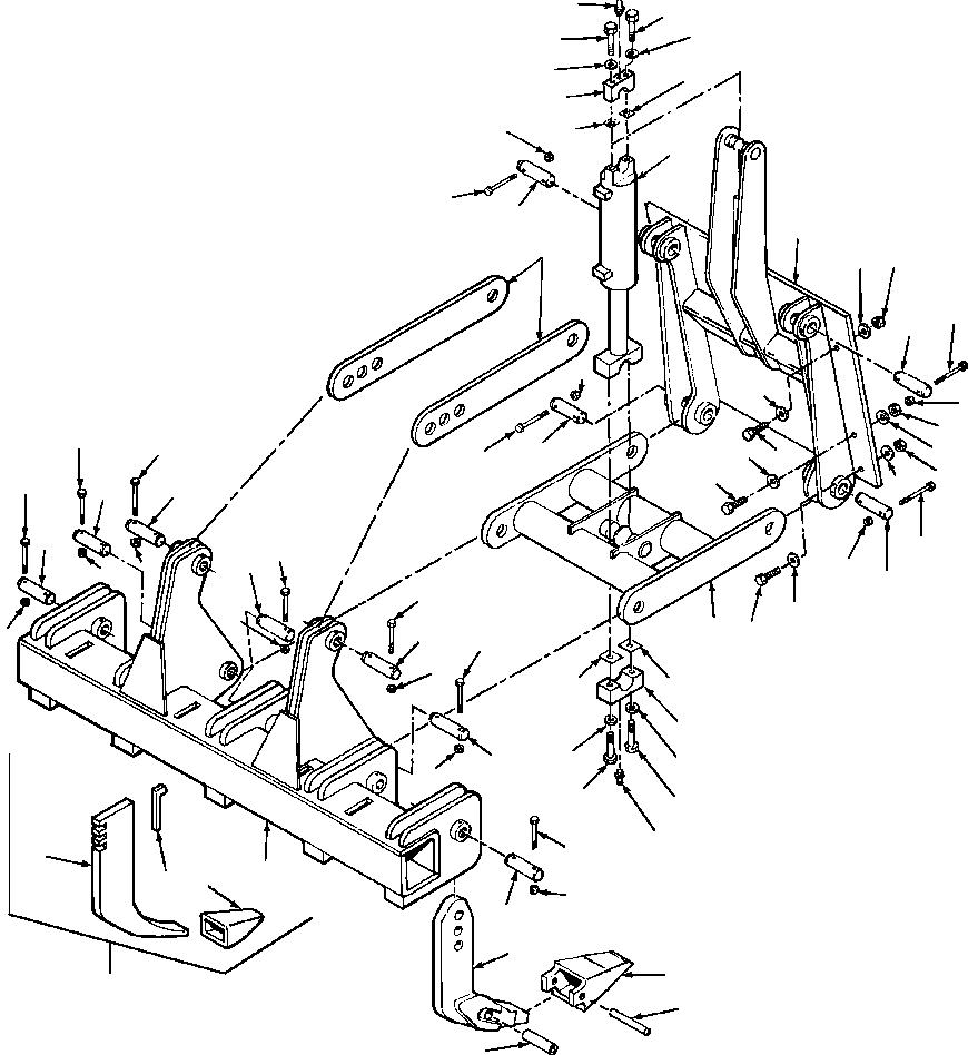 Палец - FOR 3/8 IN BOLT 1259 029 H2 KOMATSU