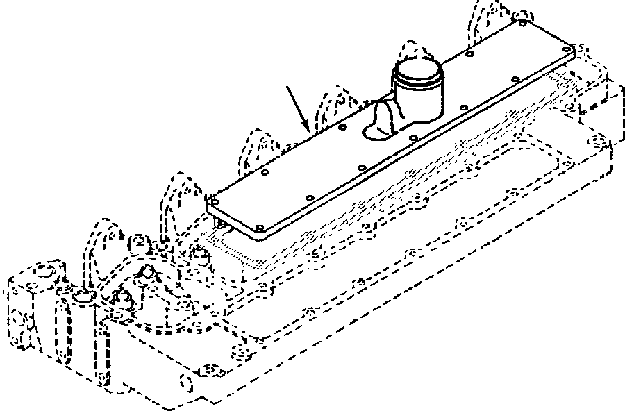 COVER, INTAKE MANIFOLD 6735-11-4160 KOMATSU