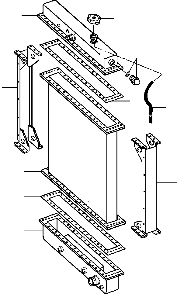 Прокладка - 2 PIECES PER USAGE 1435 716 H1 KOMATSU