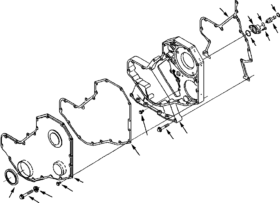 COVER, GEAR 6735-21-3300 KOMATSU