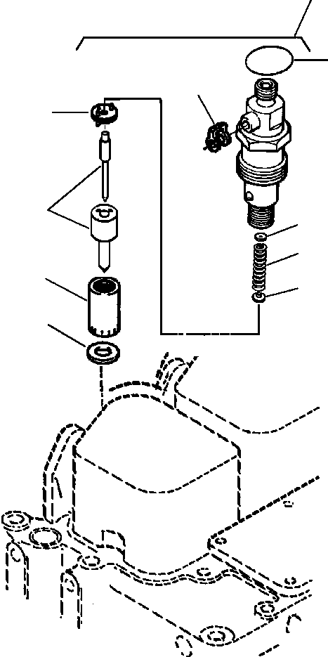 KIT, INJECTOR 1310 442 H91 KOMATSU