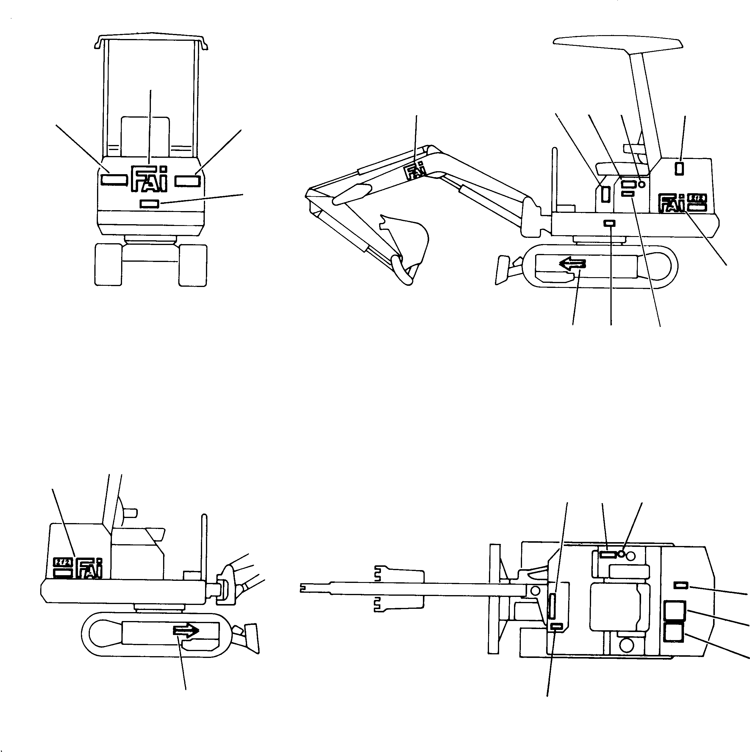 PLATE, MAINTENANCE TABLE 816212840 KOMATSU