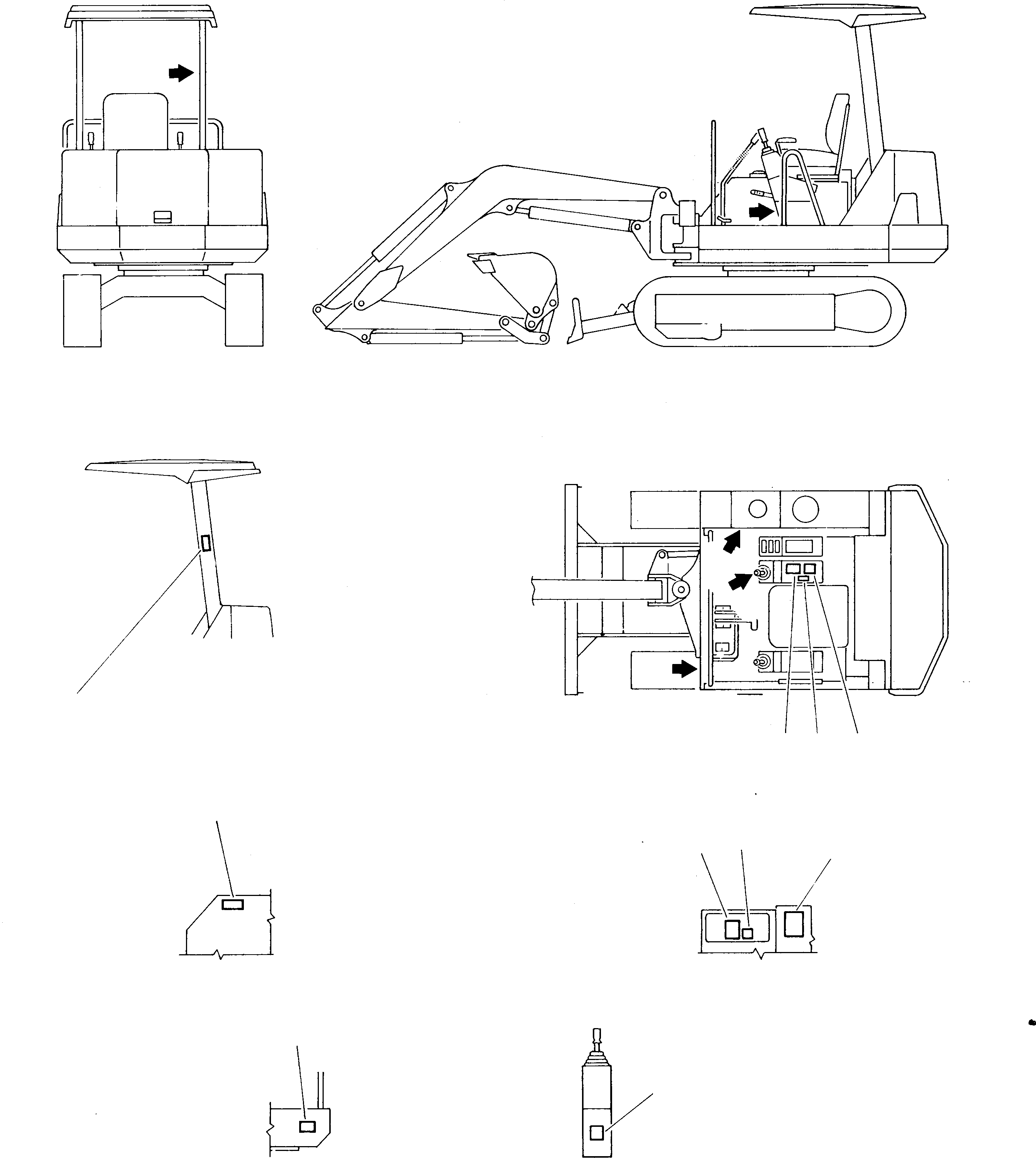 PLATE, OPERATING HAMMER 816212931 KOMATSU