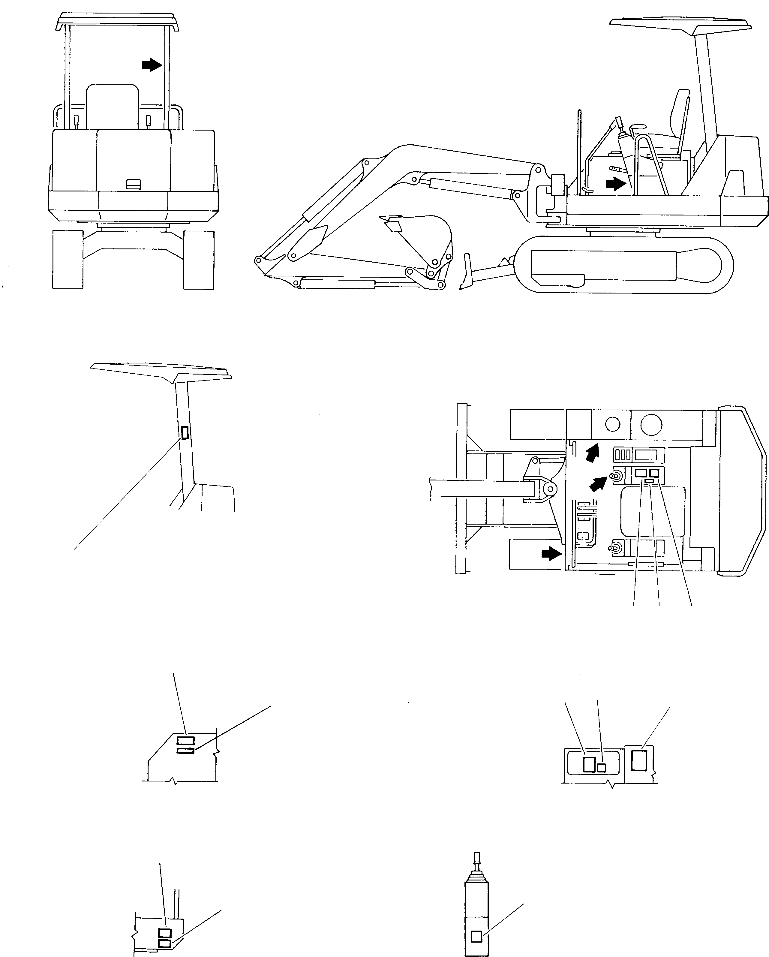 PLATE, OPERATING HAMMER 816212930 KOMATSU