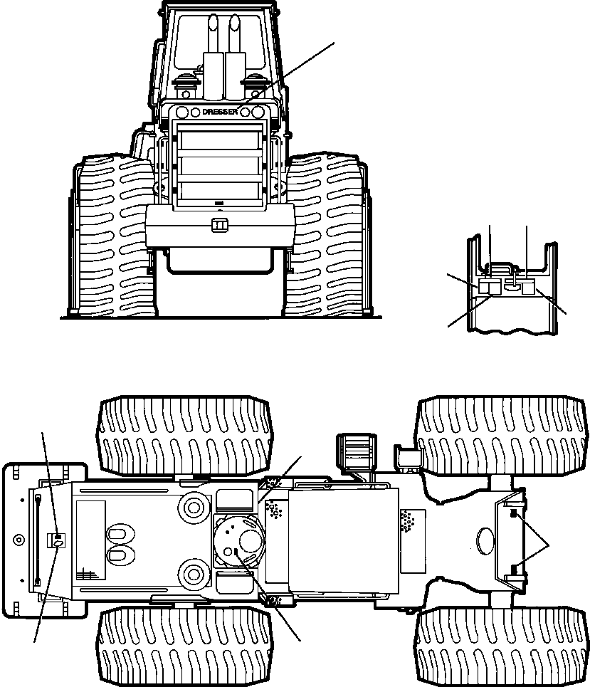 PRODUCT GRAPHIC, EQUIPMENT CONTROL LEVER 1234 797 H2 KOMATSU