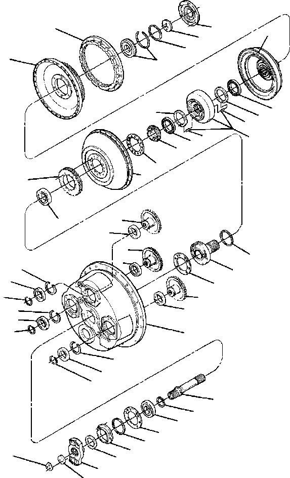 Крепёжный болт 271 554 KOMATSU