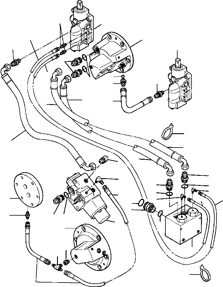 Шланг 928 413 C1 KOMATSU