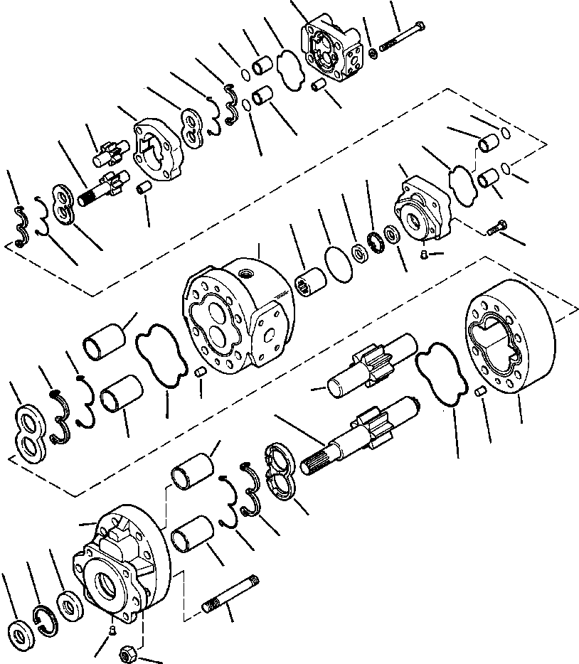 PUMP, EQUIPMENT 1235 527 H91 KOMATSU