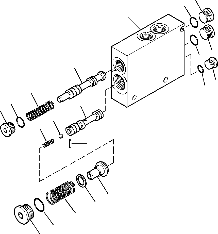 Пружина 1298 660 H1 KOMATSU