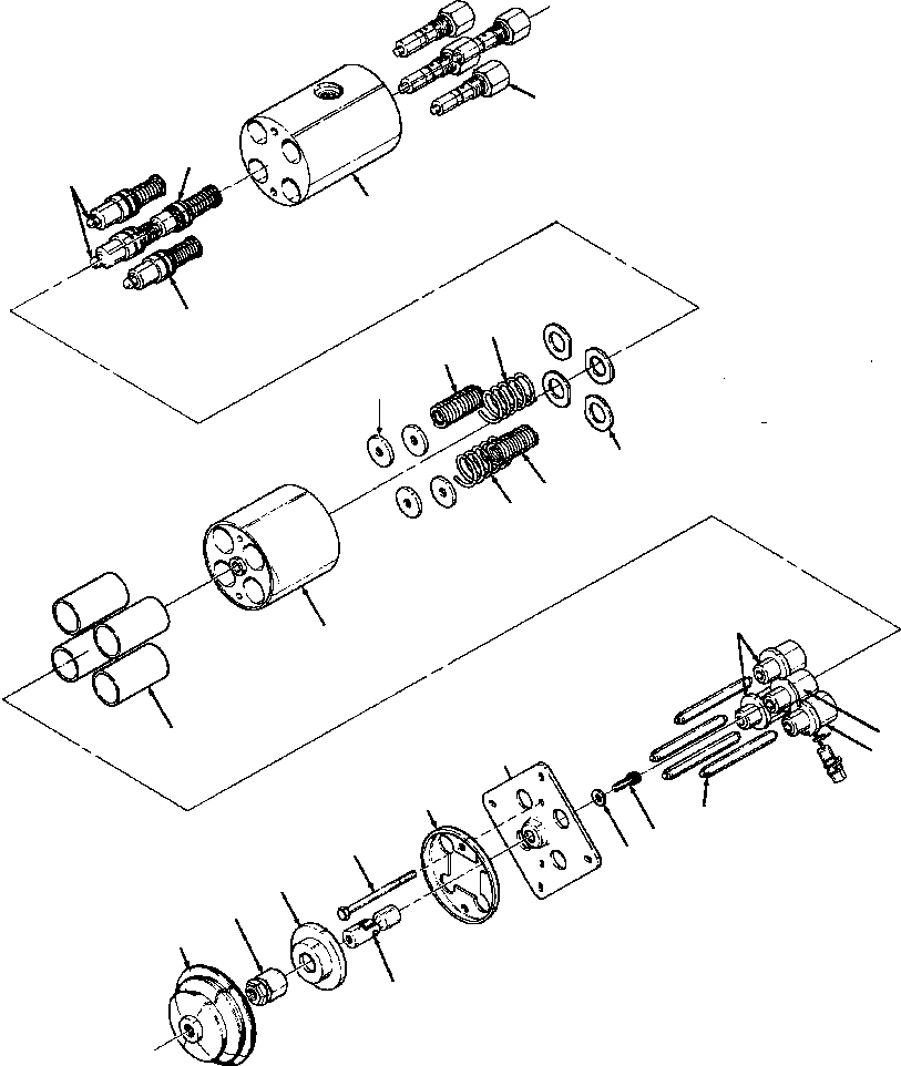 SLEEVE, ACTUATOR 1237 473 H2 KOMATSU