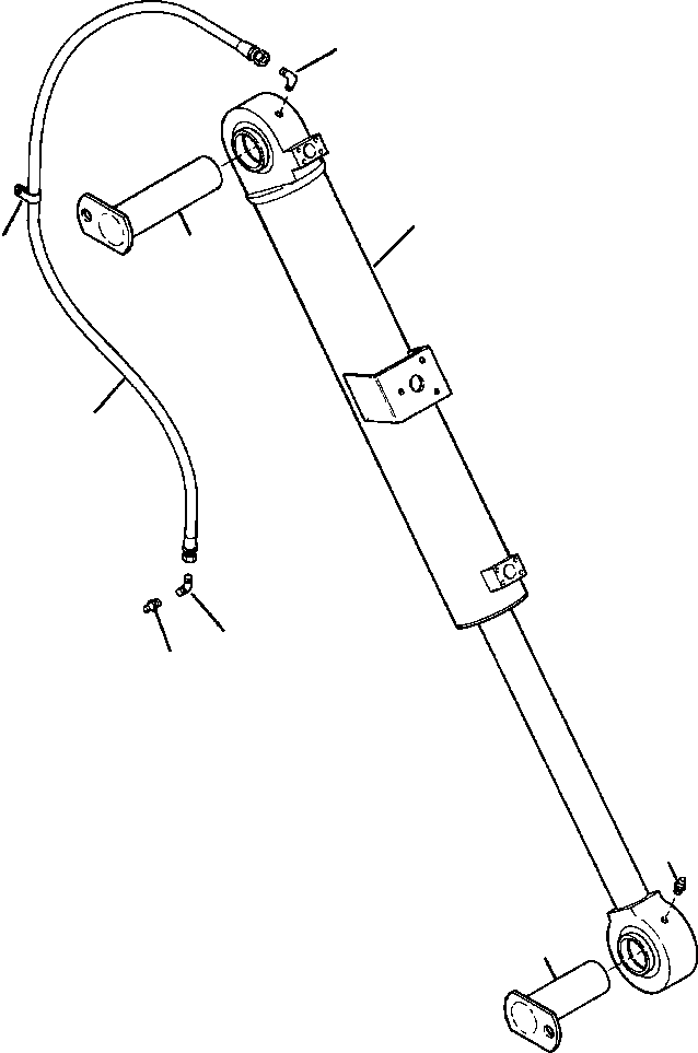 SHAFT WELDMENT 1132 642 C1 KOMATSU