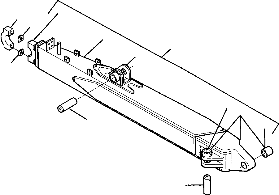 ARM WELD, PUSH LEFT HAND EC 1 942 KOMATSU