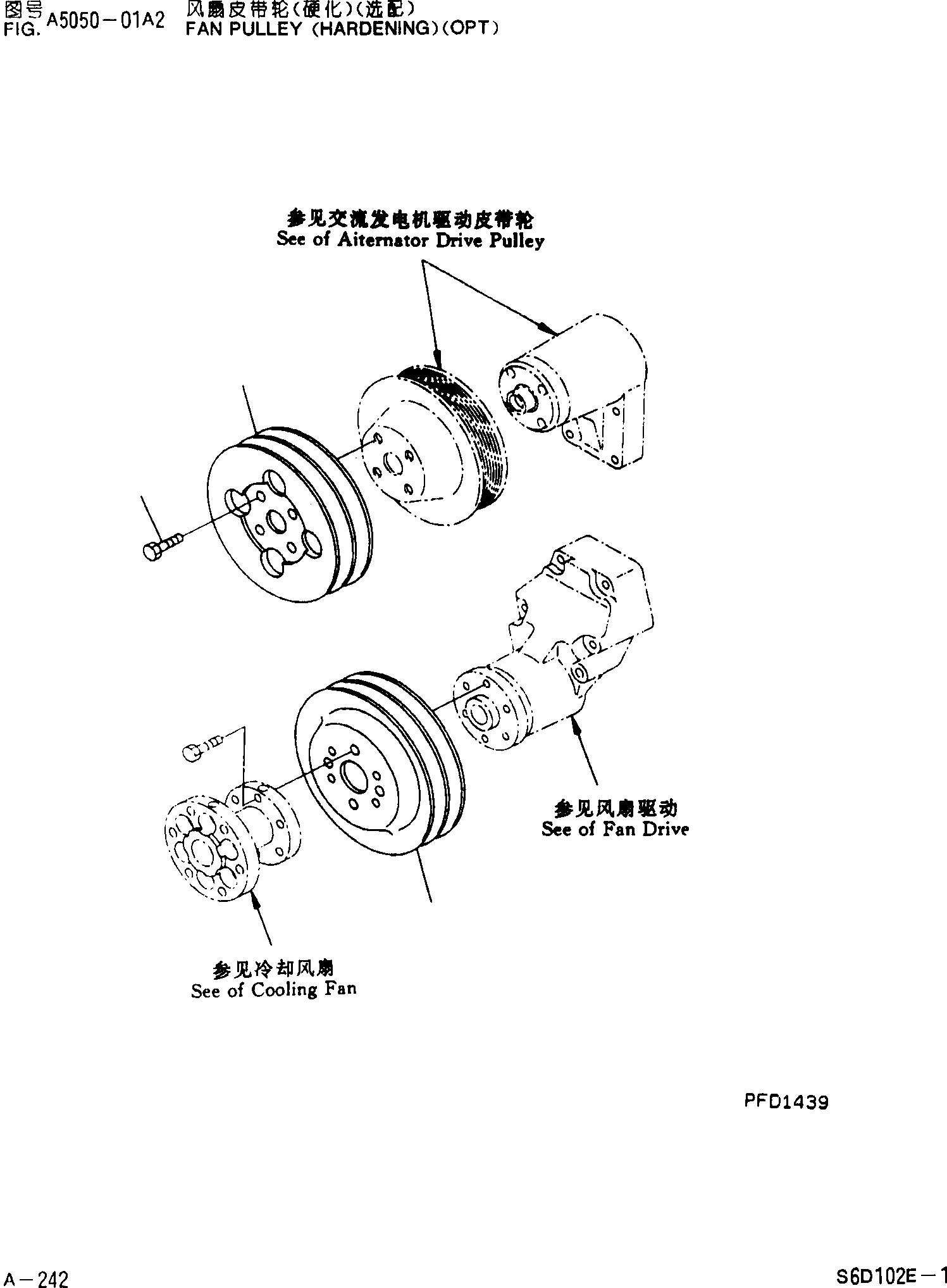 PULLEY,HARDENING 6731-91-1530 KOMATSU